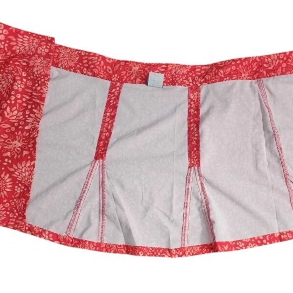 RipSkirt Hawaii Wrap Skirt Women Medium Red Floral Quick Dry Stretch - Picture 6 of 9